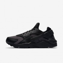 Chaussure Nike Air Huarache Pour Homme Lifestyle Noir/Noir/Gris Foncé_NO. 318429-041