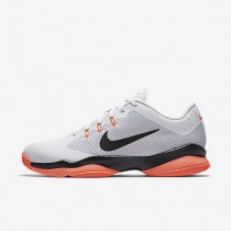 Chaussure Nike Court Air Zoom Ultra Pour Femme Tennis Blanc/Hyper Orange/Platine Pur/Noir_NO. 845046-100