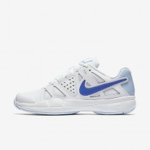 Chaussure Nike Court Air Vapor Advantage Pour Femme Tennis Blanc/Bleu Glacé/Bleu Comète_NO. 599364-109