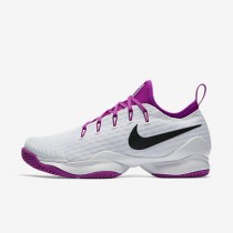 Chaussure Nike Court Air Zoom Ultra React Pour Femme Tennis Blanc/Mauve Vif/Noir_NO. 859718-101