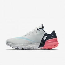 Chaussure Nike Fi Flex Pour Femme Golf Platine Pur/Bleu Nuit Marine/Rose Coureur/Ciel Éclatant_NO. 849973-001