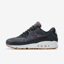 Chaussure Nike Air Max 90 Premium Pour Homme Lifestyle Obsidienne Foncée/Blanc Sommet/Gomme Marron Clair/Obsidienne Foncée_NO. 700155-402