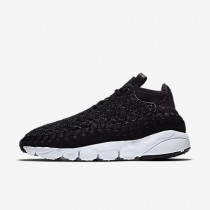 Chaussure Nike Air Footscape Woven Chukka Qs Pour Homme Lifestyle Anthracite/Blanc/Noir/Noir_NO. 913929-001