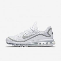 Chaussure Nike Air Max More Pour Homme Lifestyle Blanc/Noir/Argent Métallique_NO. 898013-100