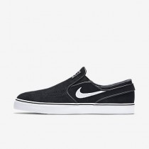 Chaussure Nike Sb Zoom Stefan Janoski Slip-On Pour Homme Lifestyle Noir/Blanc_NO. 833564-001