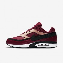 Chaussure Nike Air Max Bw Premium Pour Homme Lifestyle Rouge Équipe/Brun Vachette/Blanc/Noir_NO. 819523-600