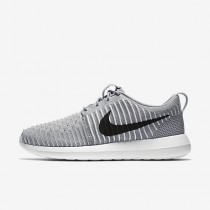 Chaussure Nike Roshe Two Flyknit Pour Homme Lifestyle Gris Loup/Blanc/Bleu Gamma/Noir_NO. 844833-002