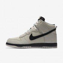 Chaussure Nike Dunk High Pour Homme Lifestyle Beige Clair/Noir_NO. 904233-002