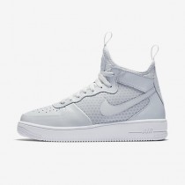 Chaussure Nike Air Force 1 Ultraforce Mid Pour Homme Lifestyle Platine Pur/Blanc/Platine Pur/Platine Pur_NO. 864014-002