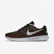 Chaussure Nike Free Rn 2017 Pour Homme Running Noir/Rouge Cocktail/Bleu Chlorine/Noir_NO. 880839-005