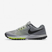 Chaussure Nike Air Zoom Terra Kiger 4 Pour Homme Running Discret/Gris Foncé/Volt/Noir_NO. 880563-002