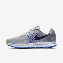 Chaussure Nike Air Zoom Span Pour Homme Running Gris Loup/Hyper Cobalt/Platine Pur/Noir_NO. 852437-006