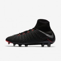 Chaussure Nike Hypervenom Phantom 3 Df Fg Pour Homme Football Noir/Noir/Anthracite/Argent Métallique_NO. 860643-001
