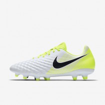 Chaussure Nike Magista Onda Ii Fg Pour Homme Football Blanc/Volt/Platine Pur/Noir_NO. 844411-109