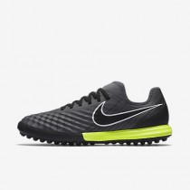 Chaussure Nike Magistax Finale Ii Tf Pour Homme Football Gris Foncé/Blanc/Volt/Noir_NO. 844446-001