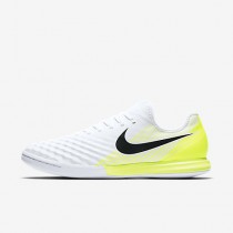 Chaussure Nike Magistax Finale Ii Ic Pour Homme Football Blanc/Volt/Noir_NO. 844444-107