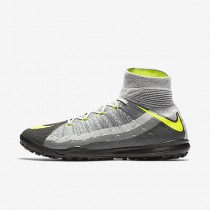 Chaussure Nike Hypervenomx Proximo Ii Dynamic Fit Tf Pour Homme Football Noir/Gris Foncé/Gris Loup/Volt_NO. 852576-071