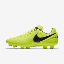 Chaussure Nike Tiempo Mystic V Fg Pour Homme Football Volt/Volt/Noir_NO. 819236-707