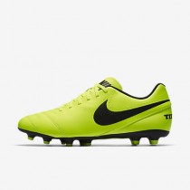 Chaussure Nike Tiempo Iii Fg Pour Homme Football Volt/Volt/Noir_NO. 819233-707
