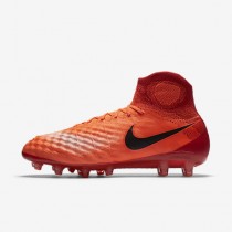 Chaussure Nike Magista Obra Ii Ag-Pro Pour Homme Football Cramoisi Total/Rouge Université/Mangue Brillant/Noir_NO. 844594-806
