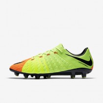Chaussure Nike Hypervenom Phantom 3 Ag-Pro Pour Homme Football Vert Électrique/Hyper Orange/Volt/Noir_NO. 852566-308