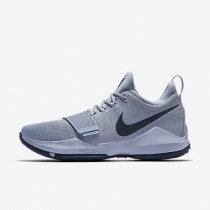 Chaussure Nike Pg1 Pour Homme Basketball Gris Glacier/Bleu Arsenal/Rose Coureur/Bleu Nuit Marine_NO. 878627-044