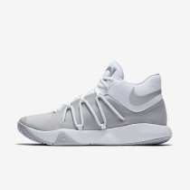 Chaussure Nike Kd Trey 5 V Pour Homme Basketball Blanc/Platine Pur/Chrome_NO. 897638-100