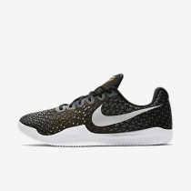 Chaussure Nike Kobe Mamba Instinct Pour Homme Basketball Noir/Gris Loup/Or Métallique/Blanc_NO. 852473-010