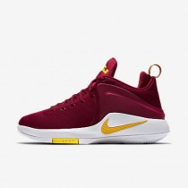 Chaussure Nike Lebron Witness Pour Homme Basketball Rouge Équipe/Blanc/Or Université_NO. 852439-601