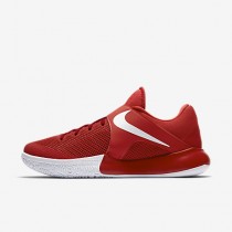 Chaussure Nike Zoom Live 2017 Pour Homme Basketball Rouge Université/Rouge Sportif/Platine Pur/Blanc_NO. 852421-606