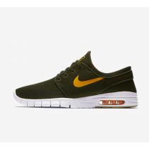 Chaussure Nike SB STEFAN JANOSKI MAX CHAUSSURE DE SKATEBOARD POUR HOMME Séquoia/Gomme marron clair/Orange_NO. 631303-389