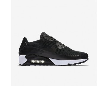 Chaussure Nike Air Max 90 Ultra 2.0 Flyknit Pour Homme Lifestyle Noir/Noir/Blanc/Noir_NO. 875943-004