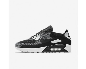 Chaussure Nike Air Max 90 Ultra 2.0 Flyknit Pour Homme Lifestyle Noir/Blanc/Noir_NO. 875943-001