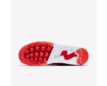 Chaussure Nike Air Max 90 Ultra 2.0 Flyknit Pour Homme Lifestyle Cramoisi Brillant/Rouge Université/Orange Max/Cramoisi Brillant_NO. 875943-600