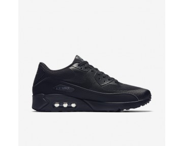 Chaussure Nike Air Max 90 Ultra 2.0 Essential Pour Homme Lifestyle Noir/Noir/Gris Foncé/Noir_NO. 875695-002
