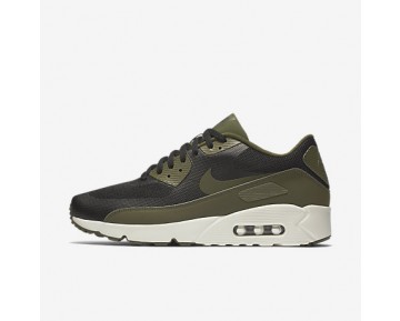 Chaussure Nike Air Max 90 Ultra 2.0 Essential Pour Homme Lifestyle Noir/Voile/Vert Légion_NO. 875695-004