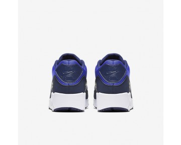 Chaussure Nike Air Max 90 Ultra 2.0 Essential Pour Homme Lifestyle Bleu Souverain/Blanc/Bleu Binaire_NO. 875695-400