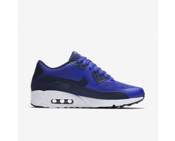 Chaussure Nike Air Max 90 Ultra 2.0 Essential Pour Homme Lifestyle Bleu Souverain/Blanc/Bleu Binaire_NO. 875695-400