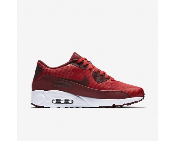 Chaussure Nike Air Max 90 Ultra 2.0 Essential Pour Homme Lifestyle Rouge Université/Blanc/Rouge Équipe_NO. 875695-600