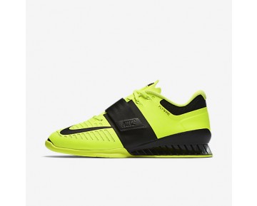 Chaussure Nike Romaleos 3 Pour Homme Fitness Et Training Volt/Noir_NO. 852933-700