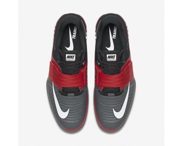 Chaussure Nike Romaleos 3 Pour Homme Fitness Et Training Rouge Université/Gris Foncé/Noir/Blanc_NO. 852933-600