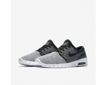 Chaussure Nike Sb Stefan Janoski Max Pour Homme Skateboard Gris Foncé/Blanc/Noir_NO. 631303-102