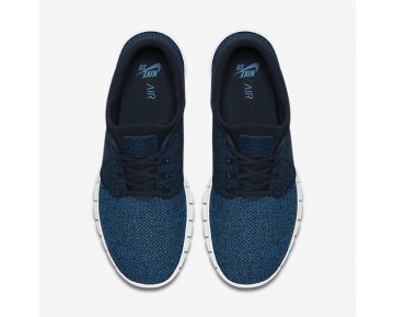 Chaussure Nike Sb Stefan Janoski Max Pour Homme Skateboard Bleu Industriel/Bleu Photo/Bleu Arsenal Clair/Obsidienne_NO. 631303-444