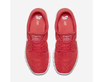 Chaussure Nike Sb Stefan Janoski Max Pour Homme Skateboard Rouge Piste/Blanc_NO. 631303-611