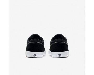 Chaussure Nike Sb Solarsoft Portmore Ii Pour Homme Skateboard Noir/Blanc/Gris Foncé_NO. 880266-010