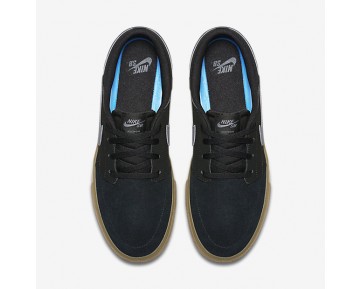 Chaussure Nike Sb Solarsoft Portmore Ii Pour Homme Skateboard Noir/Gomme Marron Clair/Gris Foncé_NO. 880266-009