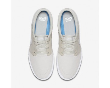 Chaussure Nike Sb Solarsoft Portmore Ii Pour Homme Skateboard Beige Clair/Blanc/Noir/Platine Pur_NO. 880266-041