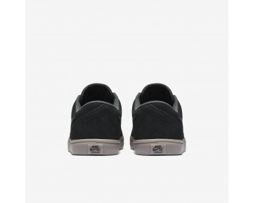Chaussure Nike Sb Check Solarsoft Pour Homme Skateboard Noir/Gomme Marron Clair/Anthracite_NO. 843895-003