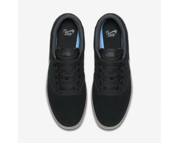 Chaussure Nike Sb Check Solarsoft Pour Homme Skateboard Noir/Gomme Marron Clair/Anthracite_NO. 843895-003