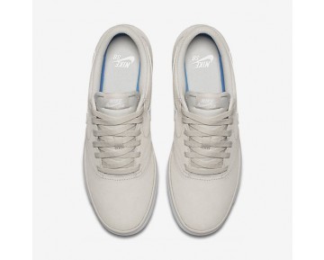 Chaussure Nike Sb Check Solarsoft Pour Homme Skateboard Beige Clair/Gomme Marron Clair/Blanc_NO. 843895-010